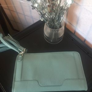 NWT Banana Republic Zip Up Clutch
